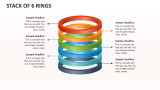 Stack of 6 Rings - Slide 1