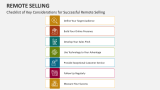 Checklist of Key Considerations for Successful Remote Selling - Slide 5
