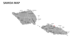 Samoa Map - Slide 2