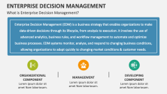 What is Enterprise Decision Management? - Slide 1