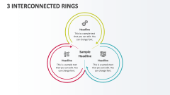 3 Interconnected Rings - Slide 1
