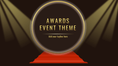 Awards Event Theme - Slide 1