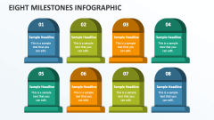Eight Milestones Infographic - Slide 1