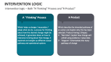 Intervention logic - Both Thinking Process and Product - Slide 4