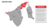 Brunei map - Slide 6