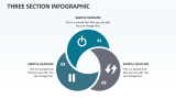 Three Section Infographic - Slide 1