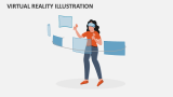 Virtual Reality Illustration - Slide 4