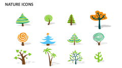 Nature Icons - Slide 1
