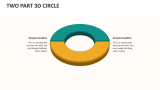 Two Part 3D Circle - Slide 1
