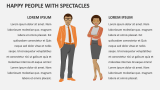 Happy People with Spectacles - Slide 4
