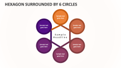 Hexagon Surrounded by 6 Circles - Slide 1