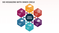 Six Hexagons with Inner Circle - Slide 1