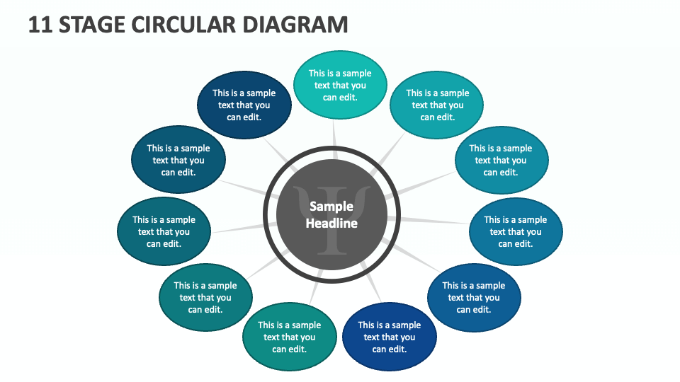 11 Stage Circular Diagram - Slide 1