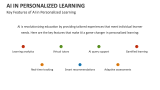 Key Features of AI in Personalized Learning - Slide 5