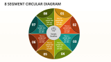 8 Segment Circular Diagram - Slide 1