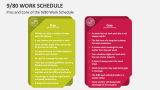 Pros and Cons of the 9/80 Work Schedule - Slide 3