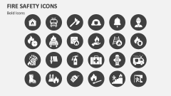 Fire Safety Icons - Slide 1