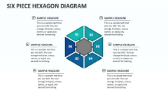 Six Piece Hexagon Diagram - Slide 1