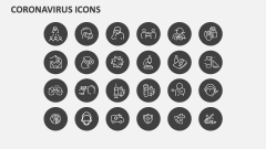 Coronavirus Icons - Slide 1