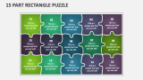 15 Part Rectangle Puzzle - Slide 1