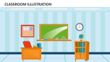Classroom Illustration - Slide 1