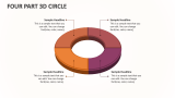 Four Part 3D Circle - Slide 1