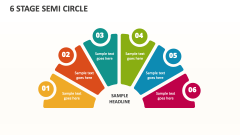 6 Stage Semi Circle - Slide 1