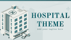 Hospital Presentation Theme - Slide 1