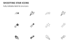 Shooting Star Icons - Slide 2