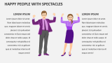 Happy People with Spectacles - Slide 6