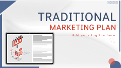 Traditional Marketing Plan - Slide 1