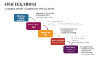Strategy Cascade - Question to Ask Ourselves | Strategic Choice - Slide 4