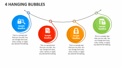 4 Hanging Bubbles - Slide 1