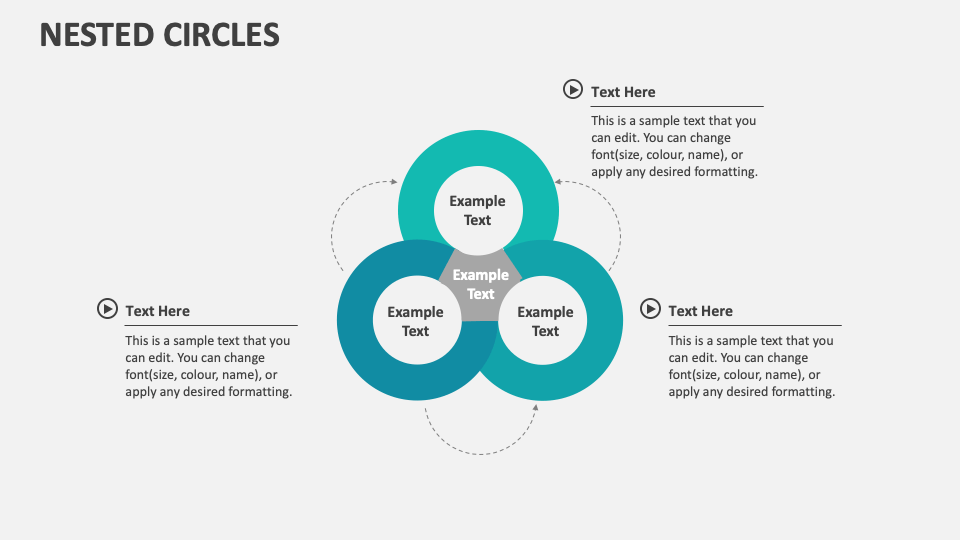Nested Circles for PowerPoint and Google Slides - PPT Slides