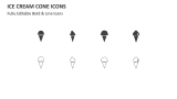 Ice Cream Cone Icons - Slide 2