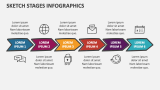 Sketch Stages Infographics - Slide 5
