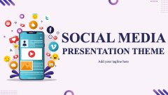 Social Media Theme - Slide 1