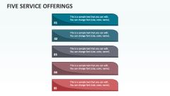 Five Service Offerings - Slide 1