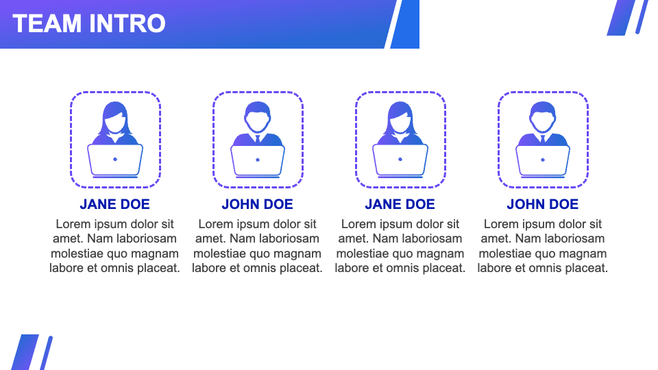 Software Company Profile PowerPoint and Google Slides Template - PPT Slides