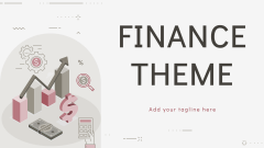 Finance Theme - Slide 1