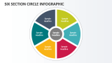 Six Section Circle Infographic - Slide 1