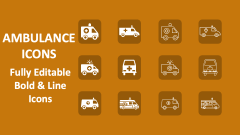 Ambulance Icons - Slide 1