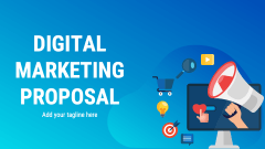 Digital Marketing Proposal - Slide 1