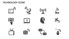 Technology Icons - Slide 1