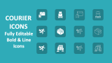 Courier Icons - Slide 1