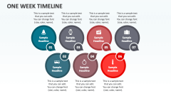 One Week Timeline - Slide 1