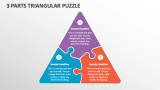 3 Parts Triangular Puzzle - Slide 1