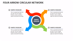 Four Arrow Circular Network - Slide 1