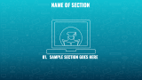 E-Learning Presentation - Slide 2