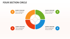 Four Section Circle - Slide 1